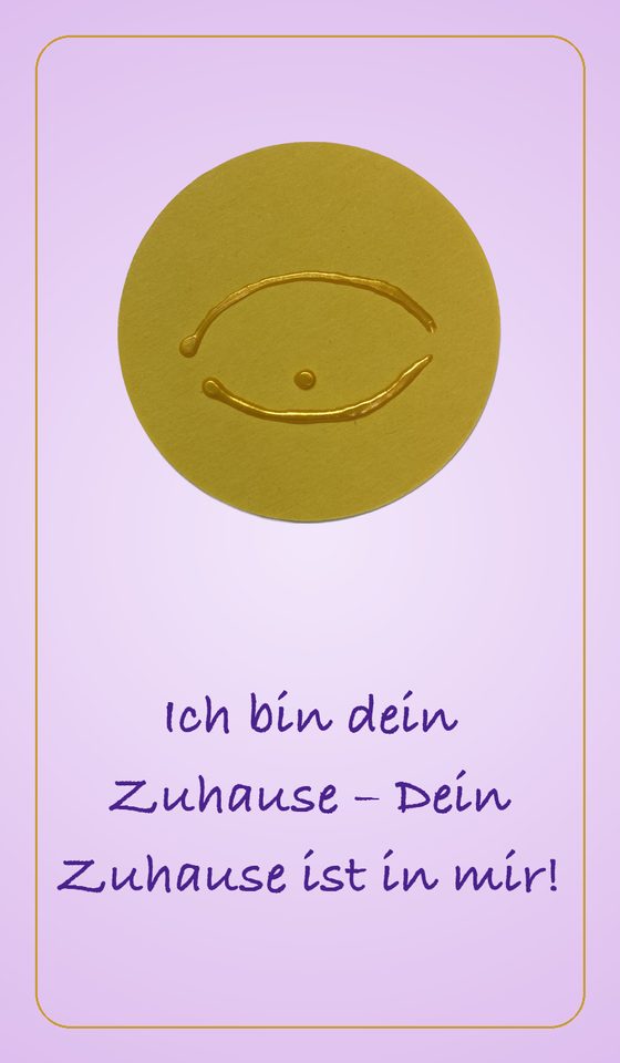 Ich bin dein Zuhause - Dein Zuhause ist in mir-