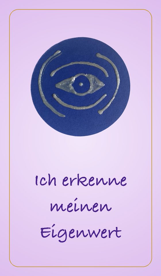 Ich erkenne meinen Eigenwert