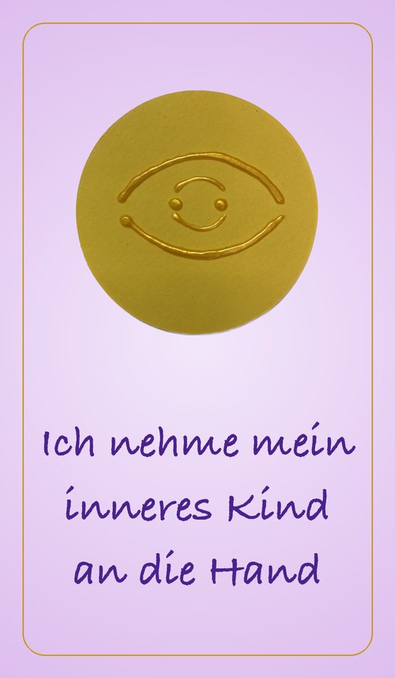 Ich nehme mein inneres Kind an die Hand