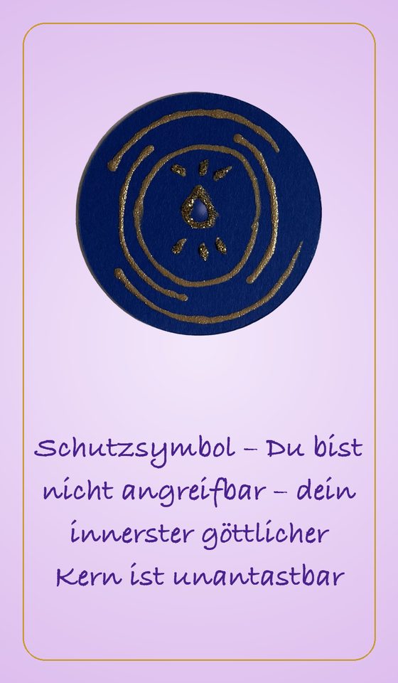 Schutzsymbol - Du bist nicht angreifbar - dein innerster göttlicher Kern ist una