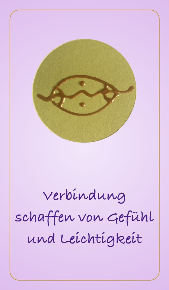 Verbindung schaffen von Gefühl und Leichtigkeit
